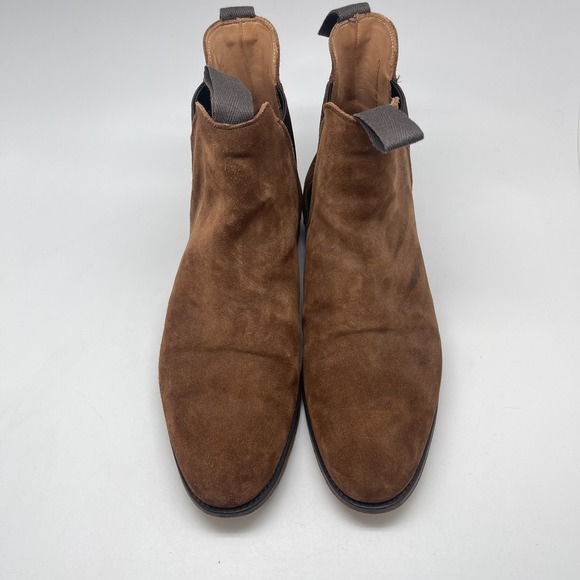 New & Lingwood Chelsea Boots Mens 10.5 US Brown Suede England Leather Dress Shoe main image 12